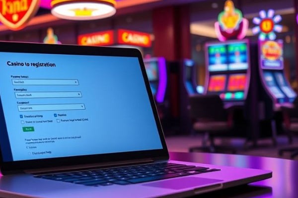 Регистрация в казино